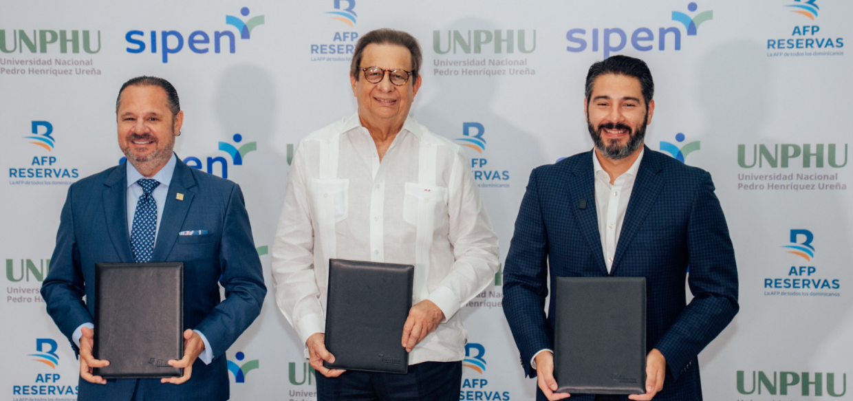 Sipen, UNPHU y AFP Reservas presentan diplomado   sobre sistema de pensiones y seguridad social