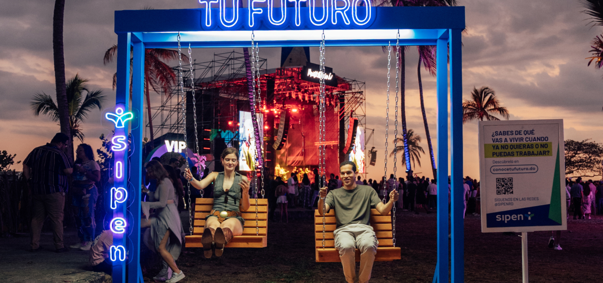 SIPEN en el escenario del festival “Isle of Light”